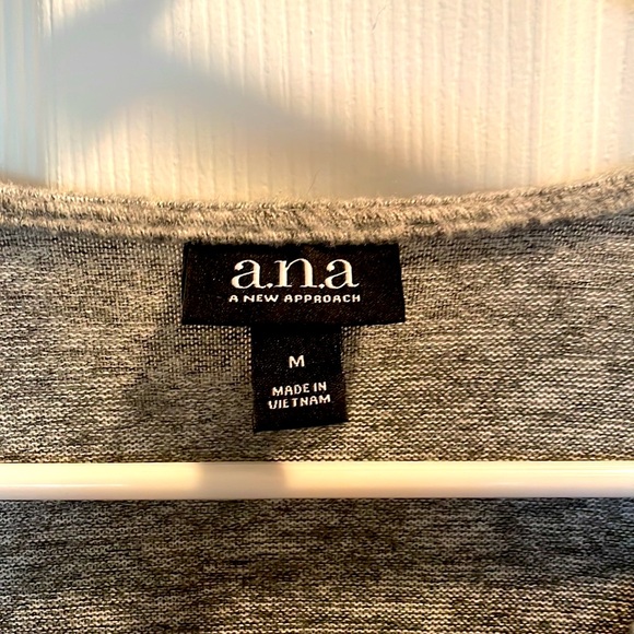 Gray Sweater Dress - Picture 3 of 4